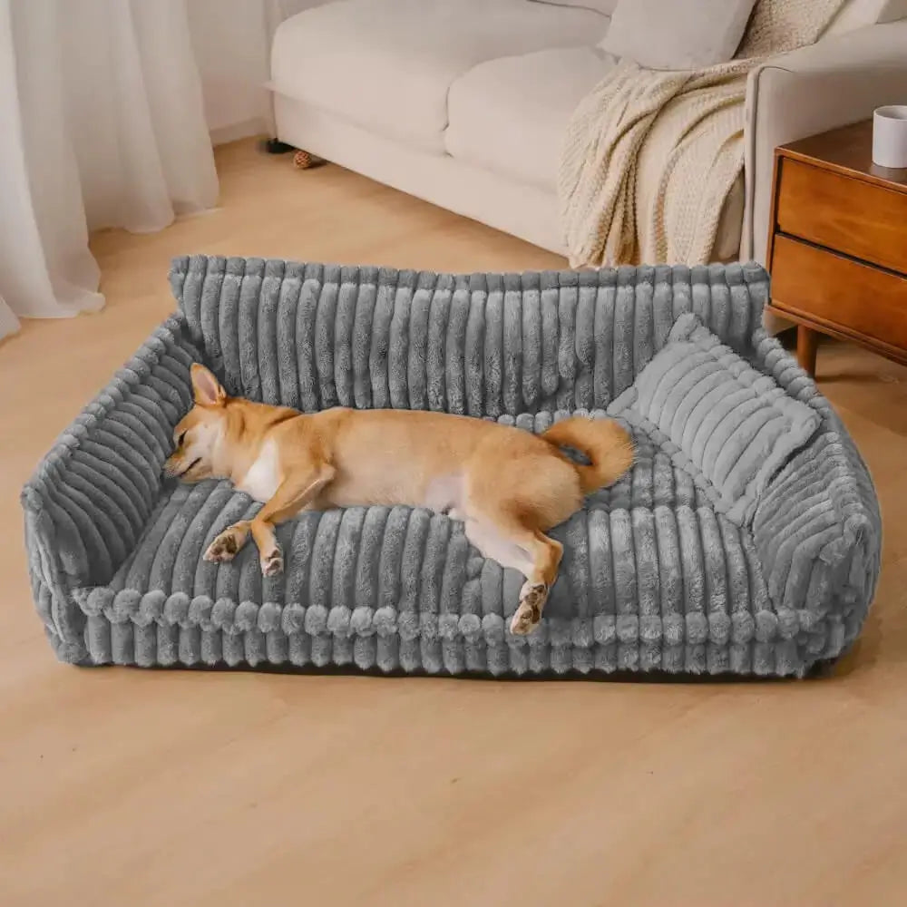 MrFluffyFriend® - Orthopädisches Waschbares Hundesofa