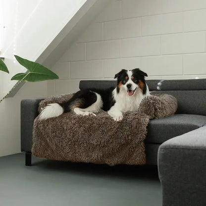 MrFluffyFriend® - Flauschiger Sofa Bezug für Haustiere